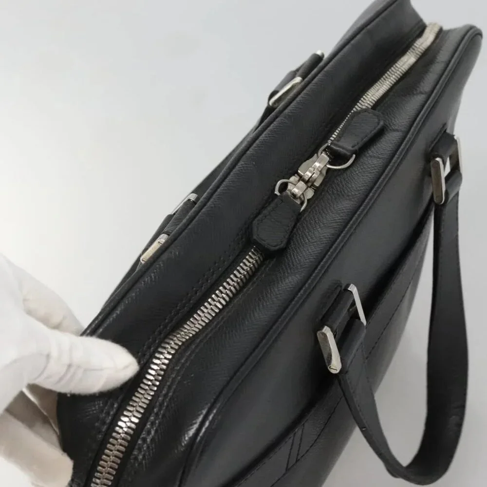 LOUIS VUITTON Taiga Igor Business Bag Boreal
